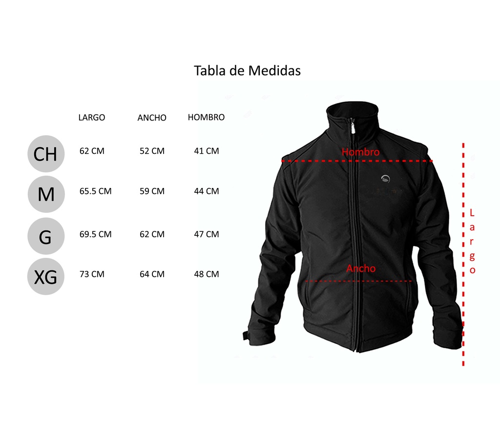 Chamarra Convertible Rush GS