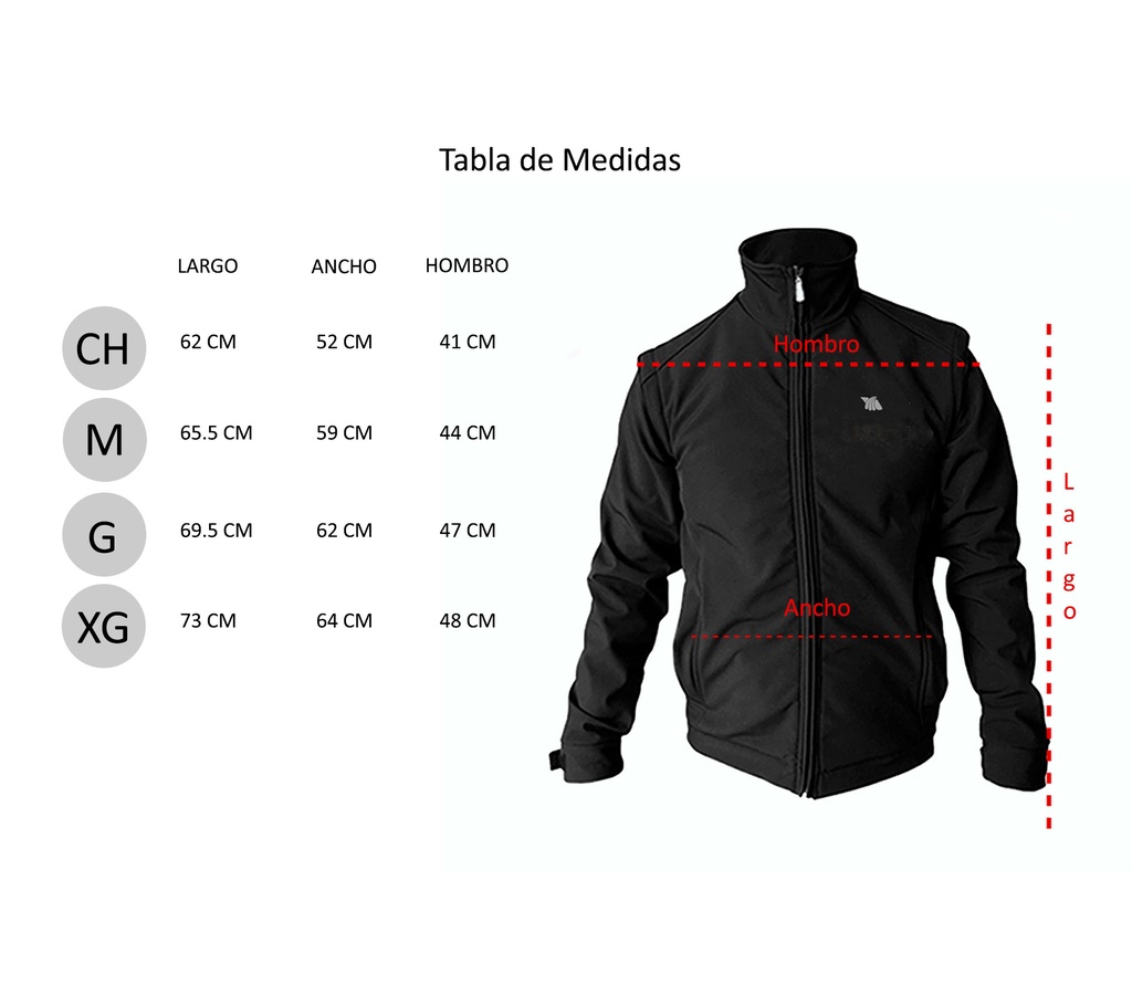 Chamarra Convertible Rush TVA