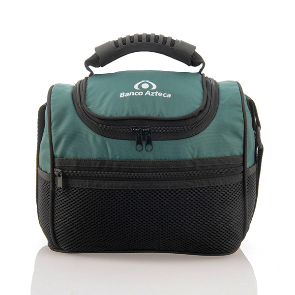 Lonchera Banco Azteca verde