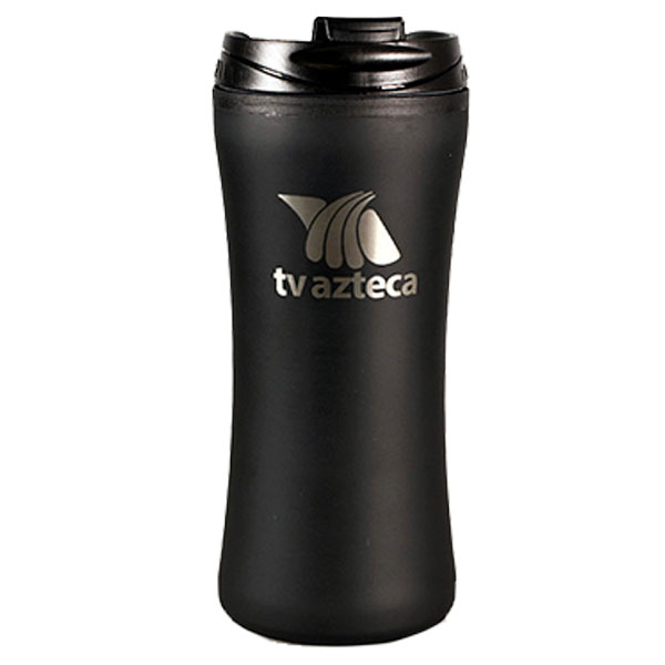 Termo TV Azteca Negro