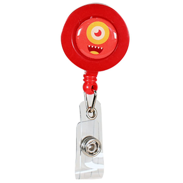 Yoyo Plástico Monstruito Elektrito Rojo