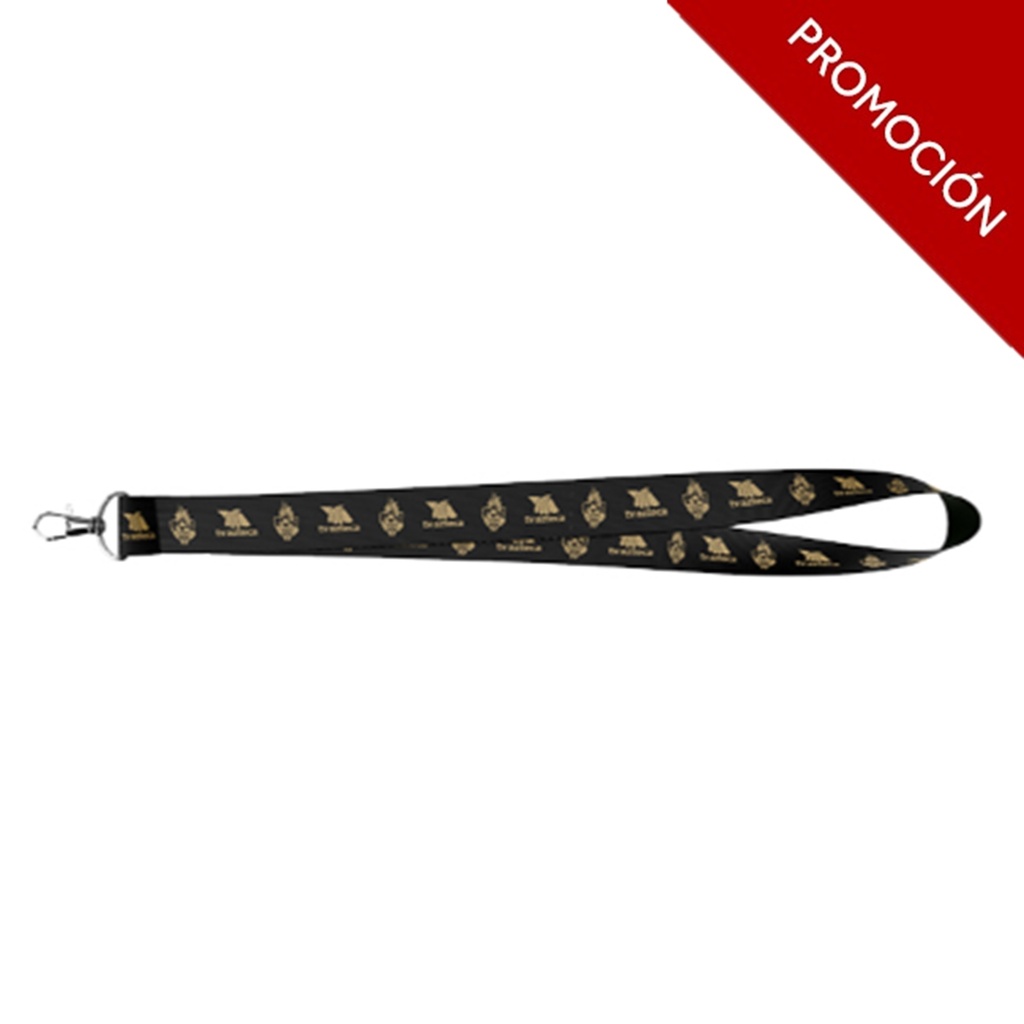 Lanyard negro Qatar