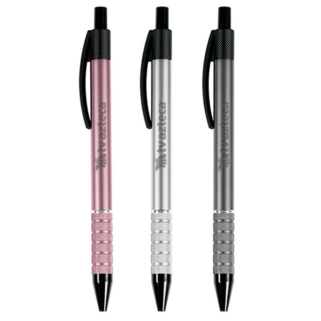 Bolígrafo Alum Plata TVA