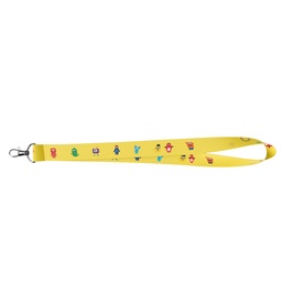 [04GSC0606010191] Lanyard Monstruitos Amarillo