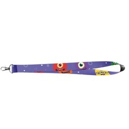 [04GSC0606010192] Lanyard Monstruitos Morado